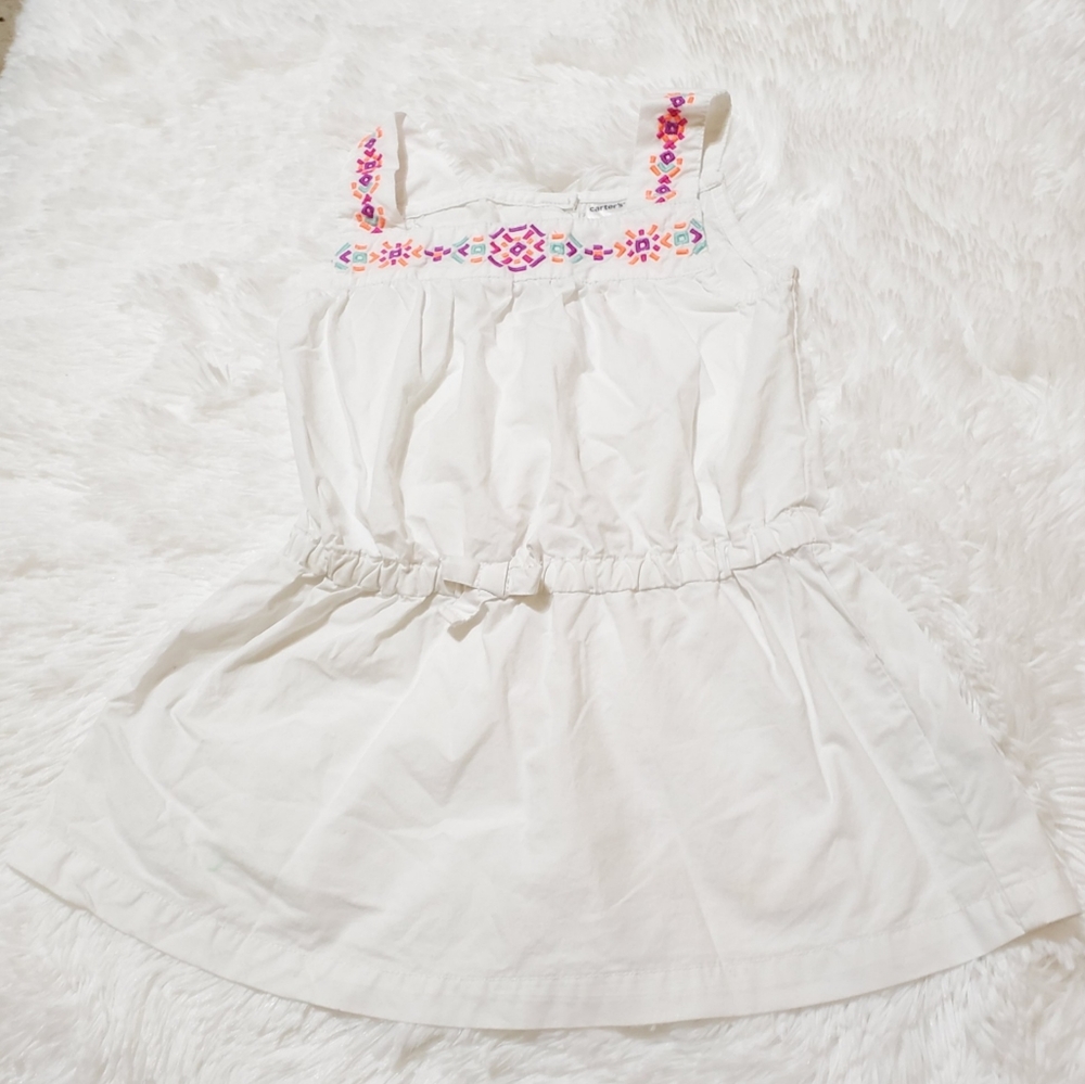 Carter's White Cute Top 5T